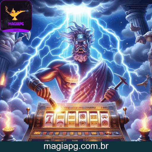 Visual apresentando slots populares da MagiaPG com jackpots progressivos e oportunidades de ganhos altos.
